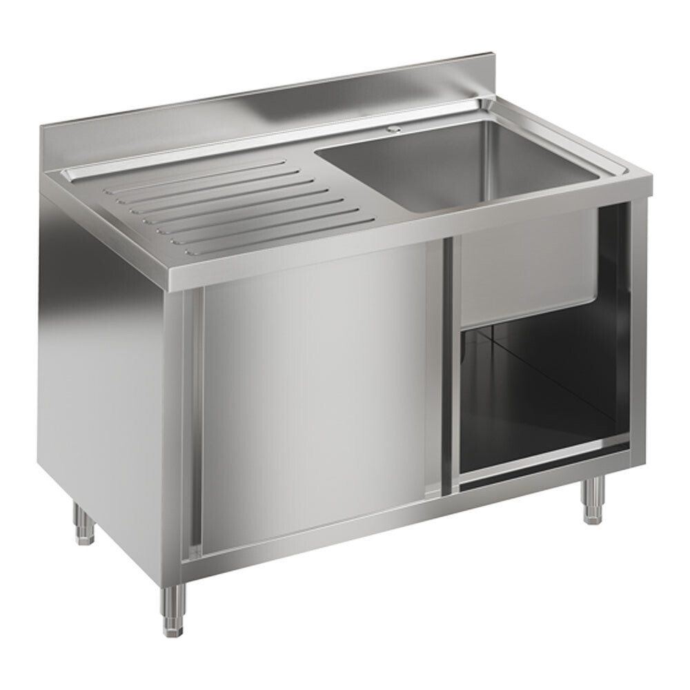 SS Single Bowl Sink Table 4